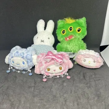 산리오 캐릭터 봉제 인형 세트