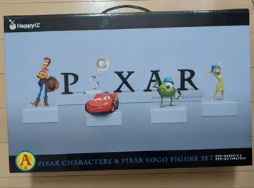 PIXAR 픽사 복권 A상 픽사 캐릭터 & 로고 피규어 세트