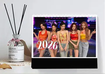 ITZY 이치 2026년 탁상 달력 한국 굿즈 신상 1980엔 유나