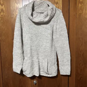 ROYAL ROBBINS 케이블 니트 스웨터 M 그레이