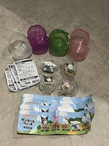 산리오 캐릭터즈 종이상자 워치 키티 이외