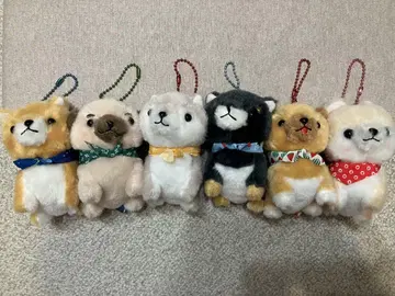 봉제 인형 콩 세 형제 (6개 세트)