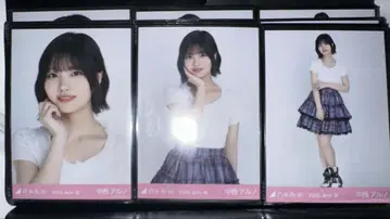 노기자카46 나카니시 아르노 프릴 미니 스커트 컴프