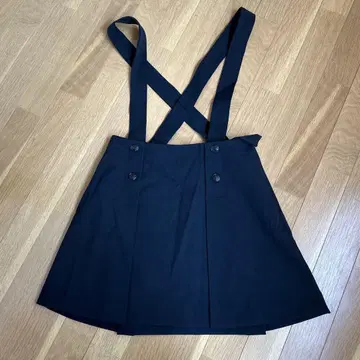 CLAUDIE PIERLOT 2WAY 점퍼 스커트 블랙