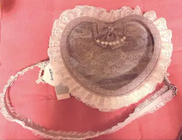앙크루즈 이타백 봉제 인형 백 핑크