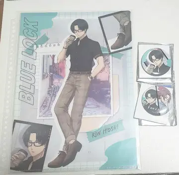 블루 락 클리어 파일 이토시 린 휴일 안경 ver.