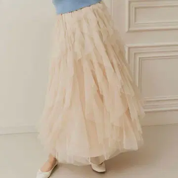 루루윌비 츄츄 스커트 아이보리