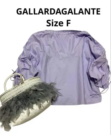 GALLARDAGALANTE 블라우스 퍼플 사이즈 F