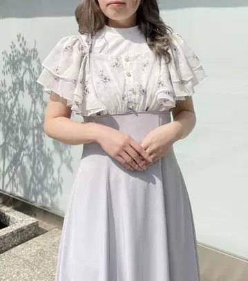 프릴 도킹 원피스