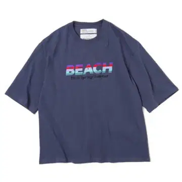 DAIRIKU 20ss BEACH 티셔츠 네이비