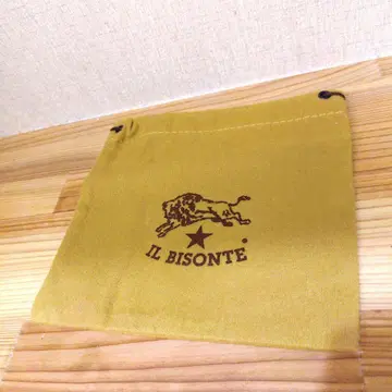 IL BISONTE 복조리 주머니 머스타드 컬러