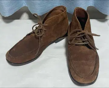 랄프 로렌 처카 부츠 브라운 스웨이드