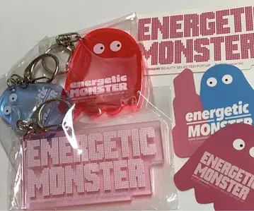 새상품 ENERGETIC MONSTER 아크릴 키링 3종 오다기리 히로