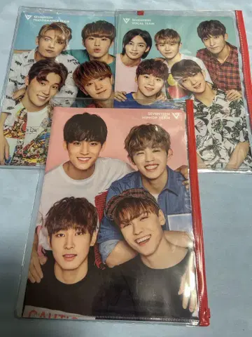 세븐틴 클리어 파일 shining Diamond 2016