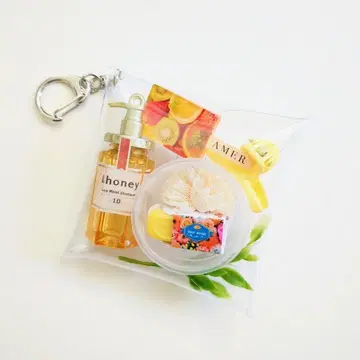 가챠 파우치 목욕탕 온천 & honey AMER 미니어처 캡슐 토이
