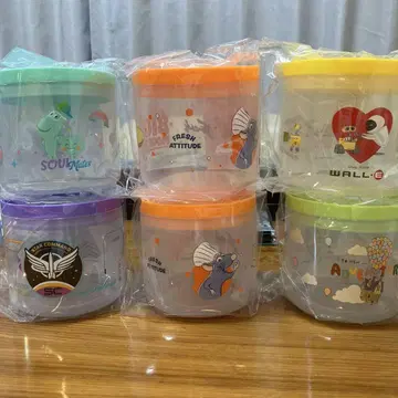 해피 복권 Pixar 캐니스터 6개 세트