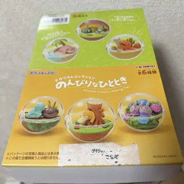 포켓몬스터 테라리움 컬렉션 느긋한 시간 총 6종 세트