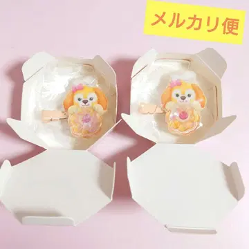 디즈니 더피 프렌즈 필드 위즈 조이 헤어 클립 쿠키 앤