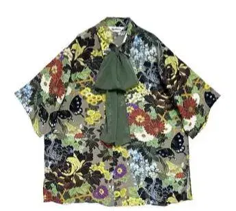 앤드엘시 KIMONO 셔츠 (카키)