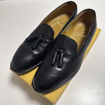 새상품급 REGAL 블랙 로퍼 태슬 로퍼 27cm