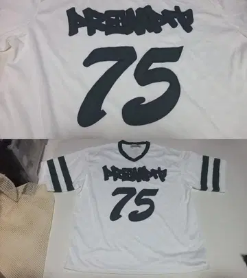 미사용 게임 셔츠 3L 화이트 그린 XXL 2XL 상의 드라이 티셔츠