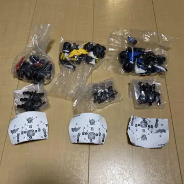 윙맨 1/12 가동 피규어 가챠 3종 풀세트