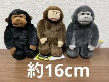 우호호 고릴라 고리 군 정좌 3개 세트
