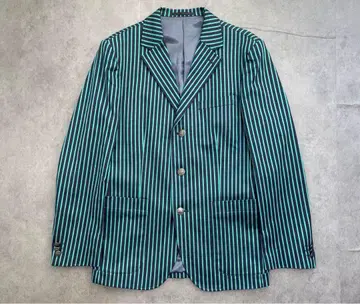 LACOSTE 라코스테 테일러드 자켓 스트라이프 세련된 자켓
