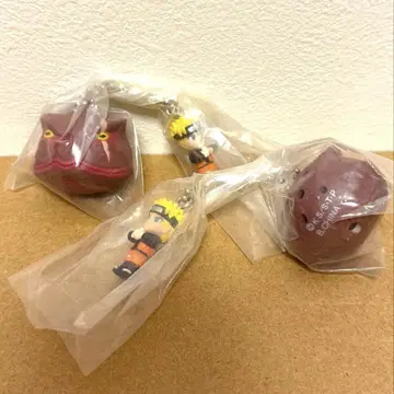 NARUTO 피규어 스트랩 가마분타 방울 우즈마키 나루토 2개 세트