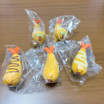 자신이 블랙 타이거라는 것을 깨달은 새우 프라이 마스코트, 총 5종 세트
