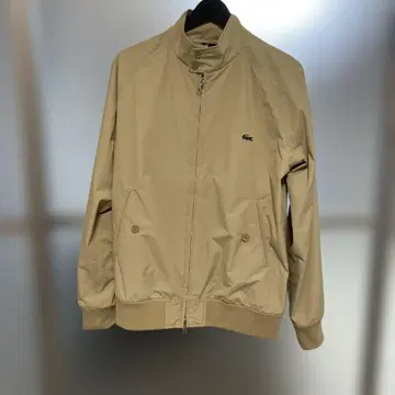Lacoste 베이지 나일론 자켓