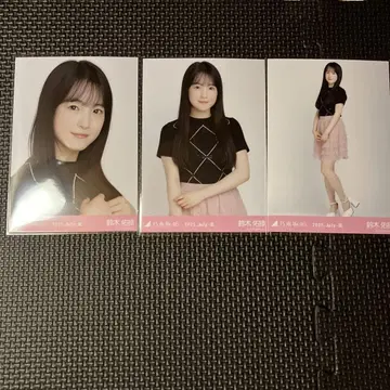 노기자카46 브로마이드 프릴 미니 스커트 스즈키 유나 컴프