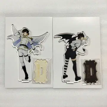 블루 록 하치라쿠 등신 아크릴 스탠드 천사와 악마