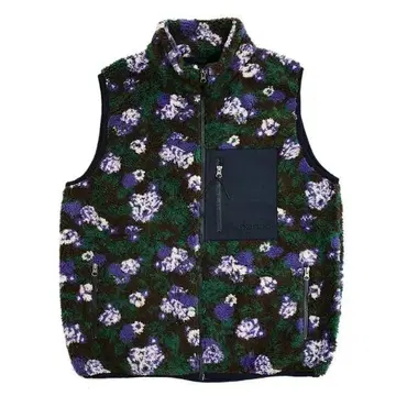 GX1000 SHERPA VEST / FLORAL 플리스 조끼