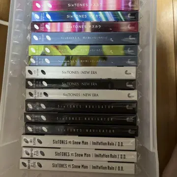 SixTONES CD 묶음 판매