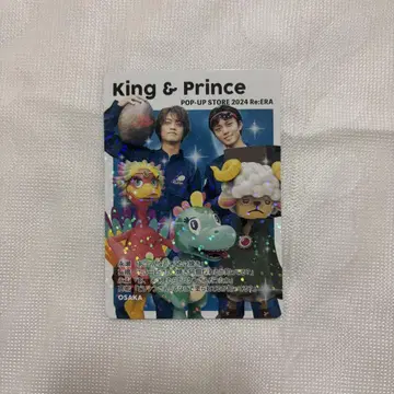 King & Prince Re:era 지역 트레이딩 카드 오사카