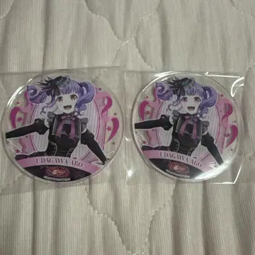 BanG Dream 뱅드림 그라테 아크릴 코스터 우다가와 아코 2개