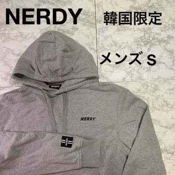 NERDY 널디 한국 후드티 트레이닝복 S 남성용