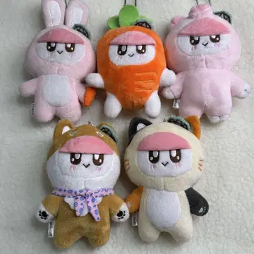 봉제 인형 마스코트 묶음 판매 세트 키링