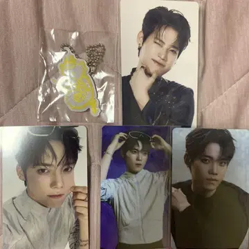 INI 기무라 마사야 트레이딩 카드 키링