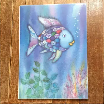 니지이로노 사카나 그림책 표지 그림 A2 포스터 단종