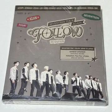 SEVENTEEN 세부치 Follow again DVD 새상품