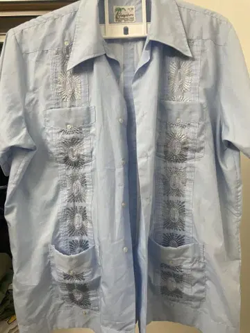 70s Guayabera cuba 셔츠 쿠바 셔츠 구제 의류