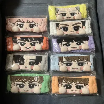 SnowMan RAYS 공식 굿즈 헤어밴드 9인 세트