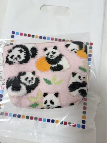 라브라리 바이 페이러 코로코로 팬더 파우치 보트형 파우치
