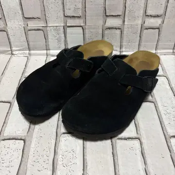 새상품급 버켄스탁 보스턴 블랙 38