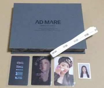 nmixx CD ADMORE 지우 트레이딩 카드 컴프 세트