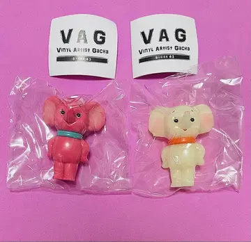 VAG ZOU 코지카 토이즈 미개봉 새상품 2종 세트 핑크 축광