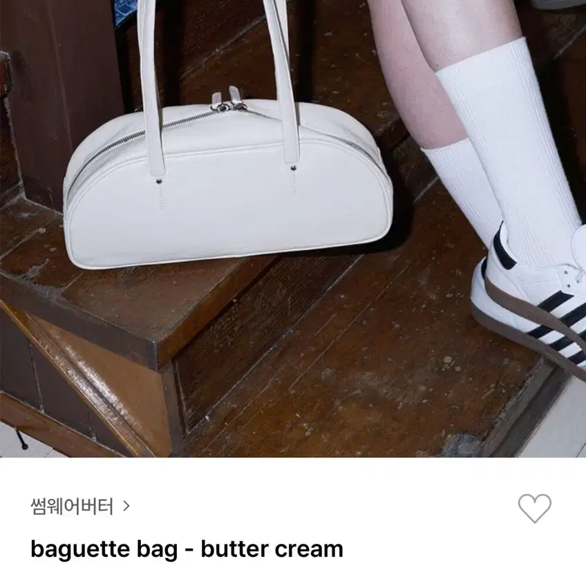 ショルダーバッグ・ポシェット SOMEWHERE BUTTER. baguette bag butter cream SOMEWHERE BUTTER】☆BAGUETTE BAG (SOMEWHERE BUTTER