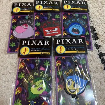 PIXAR 제일복권 러버 참 4개 세트